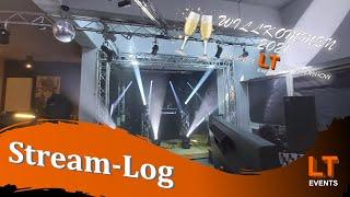 Der Aufbau zum krassen Silvester-Stream | Stream-Log #6.1 | LT Events