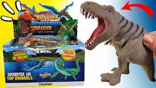 TIRANOSAURIO REX, ALOSAURIO, VELOCIRAPTOR | SUPER ESTIRABLES | DINOSAURIOS BLANDITOS