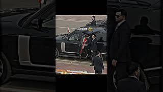 PM MODI GRAND ENTRY WITH SPG COMMANDO IN RANG ROVER  PM STYLE ATTITUDE STATUS