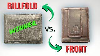 The CLEAR Winner: Carhartt Billfold vs. Carhartt Front Pocket Wallet