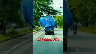 Dangerous truck loading!