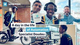 A day in the life of an Automation Specialist at Maersk