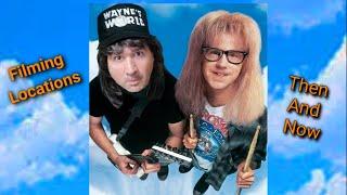 Wayne's World Filming Locations - All Locations Then & Now - 1992 - 80slife