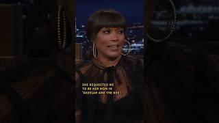 #AngelaBassett reacts to #KekePalmer’s impression of her! #JimmyFallon #FallonTonight