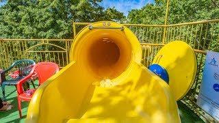 Római Beach Budapest - Raft Waterslide Onride POV