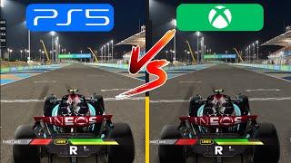 F1 24  |  PS5 vs Xbox Series X Comparison (4k60fps)