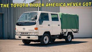 Toyota NEVER sold this Truck in America. 1998 Toyoace 4x4 Double Cab | Ottoex