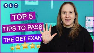 5 Tips to PASS the OET exam