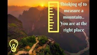 TVOP - Know how to measure a mountain.