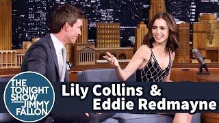 Lily Collins and Eddie Redmayne's 10-Year Friendship Began in Her Backyard