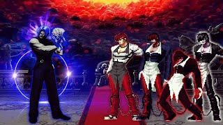[KOF Mugen] Blue Valmar Rugal Vs Iori Yagami Team