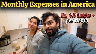 Cost of Living in USA in 2024 | Monthly Kharcha kitna hota hai ? | Indians in USA