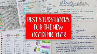 BEST STUDY HACKS for the New session