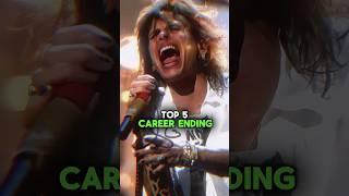 TOP 5 CAREER ENDING DECISIONS IN ROCK HISTORY! #shorts #musichistory #music #musician