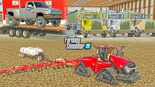 FALL FIELDWORK! APPLYING NH3, TILLAGE & RARE TRUCK FIND! | FARMING SIMULATOR 22