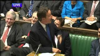 Andy Burnham Embarrassed at PMQ's - Labour Gaffe [HD]