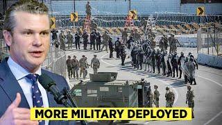 US Deploys Armoured Vehicles to MEXICO BORDER!