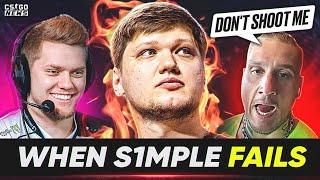 10 LEGENDARY S1MPLE'S FAILS. TEAMKILLS, KNIVES AND TOXIC MOMENTS