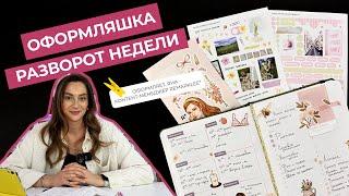 Оформление весенней недели с Remarklee* | bullet journal