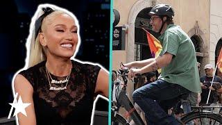 Gwen Stefani Pokes Fun At ‘Cute’ Pic From Blake Shelton’s FIRST Europe Trip