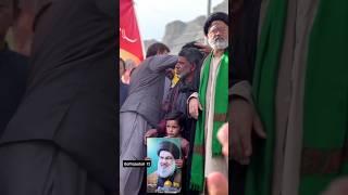Father & Bro of Shaheed Khawaja Ali Kazim In Shuhuda Confrance Skardu Baltistan Mola Salamat rakhay