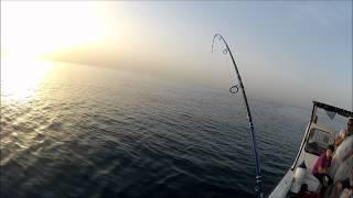 Dubai Fishing - Casting for Queenfish in Abu Dhabi - Go Pro HD Hero 2