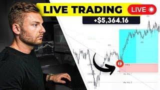 LIVE TRADING CRYPTO - How To Profit $5,364 in 3 Trades [10x Strategy]