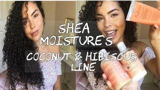 SHEA MOISTURE Curly Hair Routine