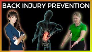 BACK INJURY PREVENTION | 3 Tips to Prevent Back Injuries at Home and at Work