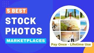 5 Best Royalty-Free Stock Photos Templates Clip Arts Marketplaces Lifetime Deal