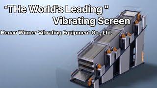 Henan Winner Vibrating Screen Separator #vibratingscreen #진동선별기 #진동스크린