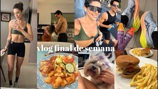 VLOG | comprei um tênis, corri 21km, sofrendo na banheira de gelo (crioterapia), almoço em família