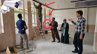 The engineer asked Mirza Ali to install a CCTV camera to deal with the theft report
