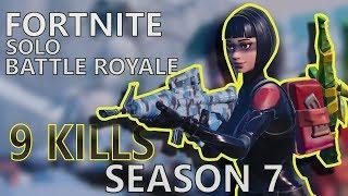 Early Season 7 Solo Win (9 Kills) Fortnite Battle Royale