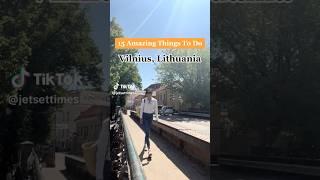 15 Amazing Things To Do In Vilnius, Lithuania #lithuania #vilnius #travel #travelhacks