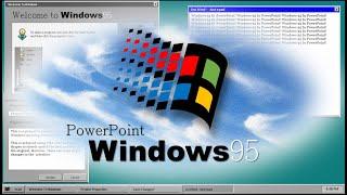 Functional Windows 95 in PowerPoint | Trailer