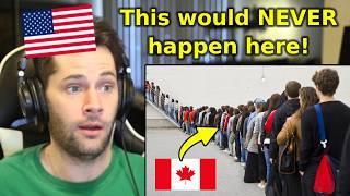 American Reacts to Weird Things Only Canadians Do