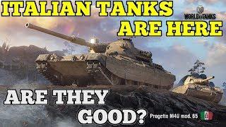 ITALIAN TANKS ARE HERE! || Let's See How They Do || World of Tanks (+3,200WN8)