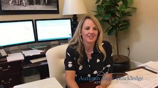 Minutes with Autumn: Community Involvement - Autumn Beck Blackledge, Family Law Attorney Pensacola