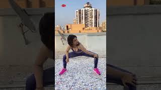 Shraddha Das Workout |  #shraddhadas | #shorts | Gossip Adda