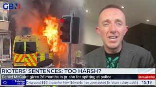 Are Rioters' Being Sentenced too Harshly? | GB News | Paul Britton Top Criminal Defence Lawyer