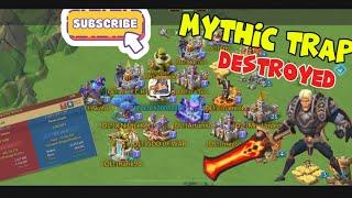 My rally trap DESTROYED by OL! guild - Lords mobile