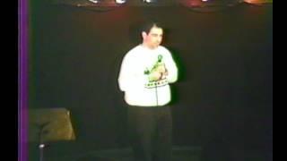 Comedian Jan Landy Performs at the Natural Fudge Cafe 1-29-1991