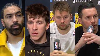 Lakers vs Nets | Lakeshow Postgame Interviews x Highlights: Gabe, Austin, Luka & Coach JJ