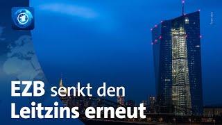 Europäische Zentralbank senkt den Leitzins erneut