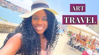 Come With Me On A Portugal Adventure! Art Travel Vlog