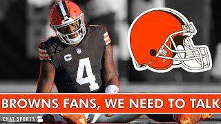 The Cleveland Browns Offense Is FAILING: Deshaun Watson To Blame? Browns News