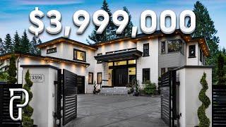 Inside a $3,999,000 Modern House in South Surrey, British Columbia | Propertygrams Mansion Tour