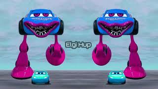 Lightning McQueen Monster Car Eater Compilation part 3 Coffin dance song cover