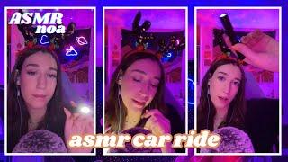 relaxing asmr car ride to soothe you to sleep   | audio & visual